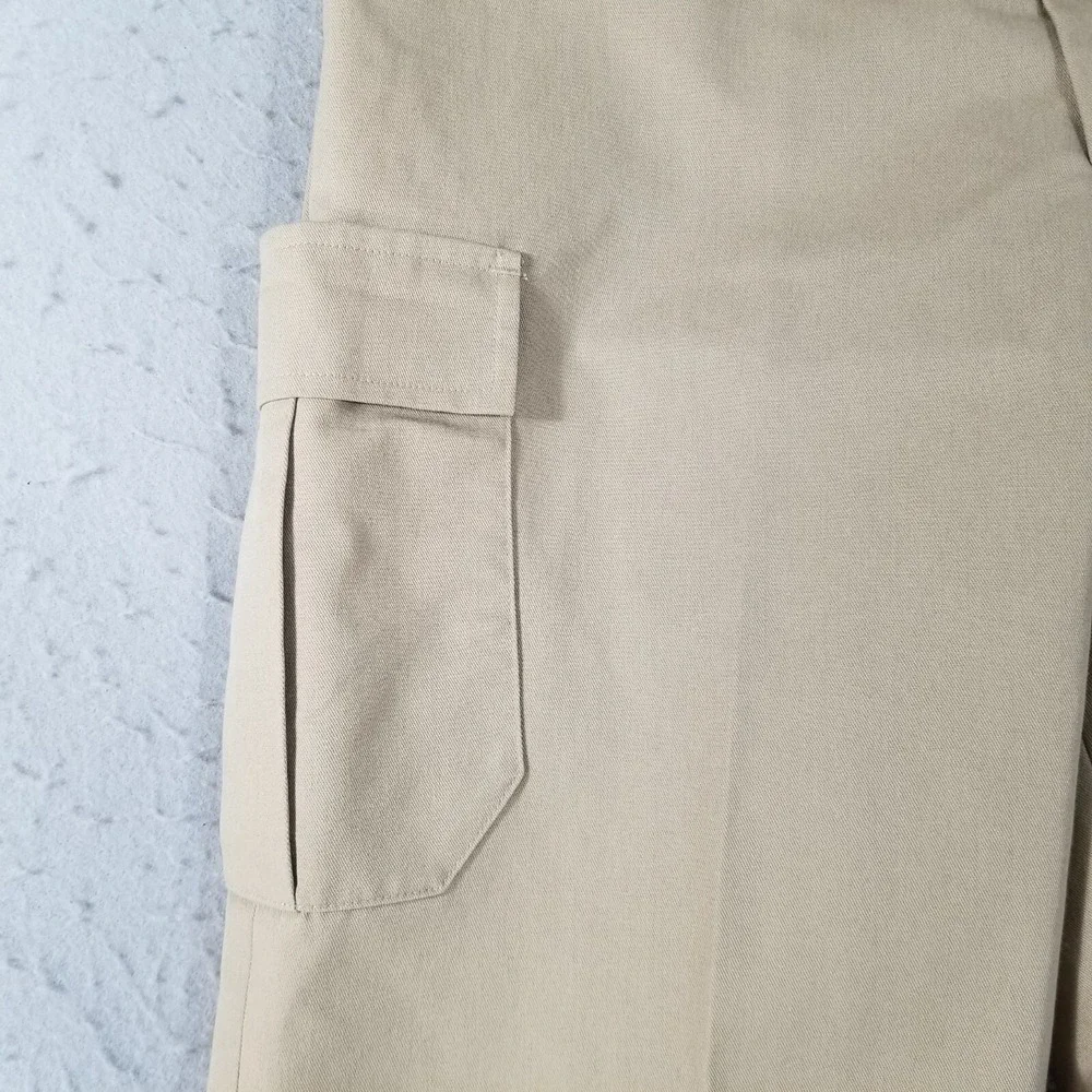 US Navy Flying Cross khaki chino pants men's 38x34 beige uniform military cargo